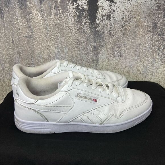 Reebok Classic White Sneakers Size 12 - Picture 4 of 10